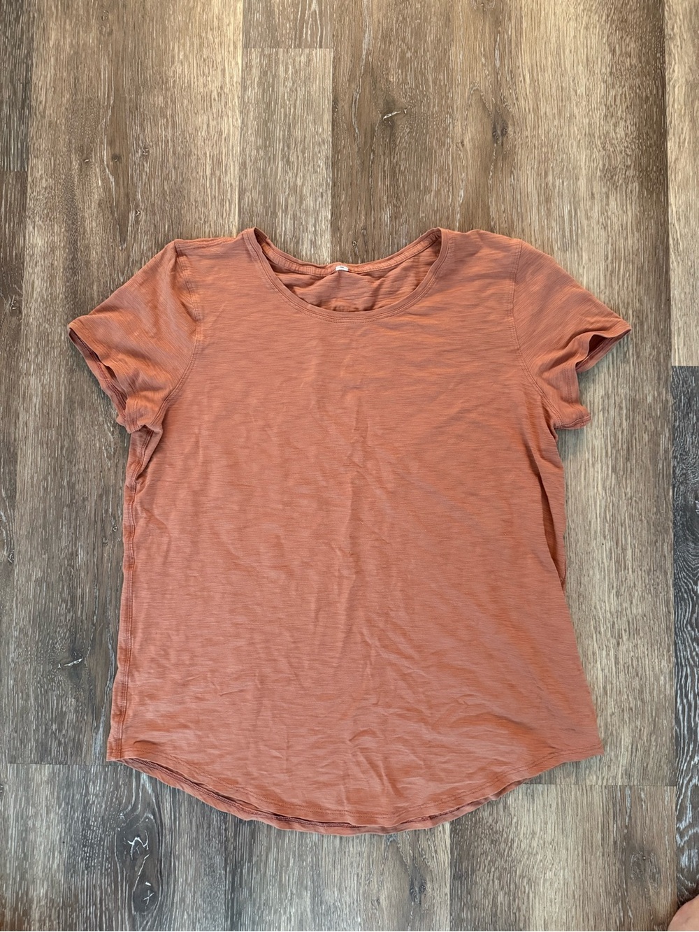 lululemon athletica Short Sleeve Crew Tee in Terracotta